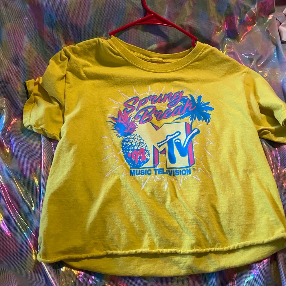 MTV Spring Break Crop Top